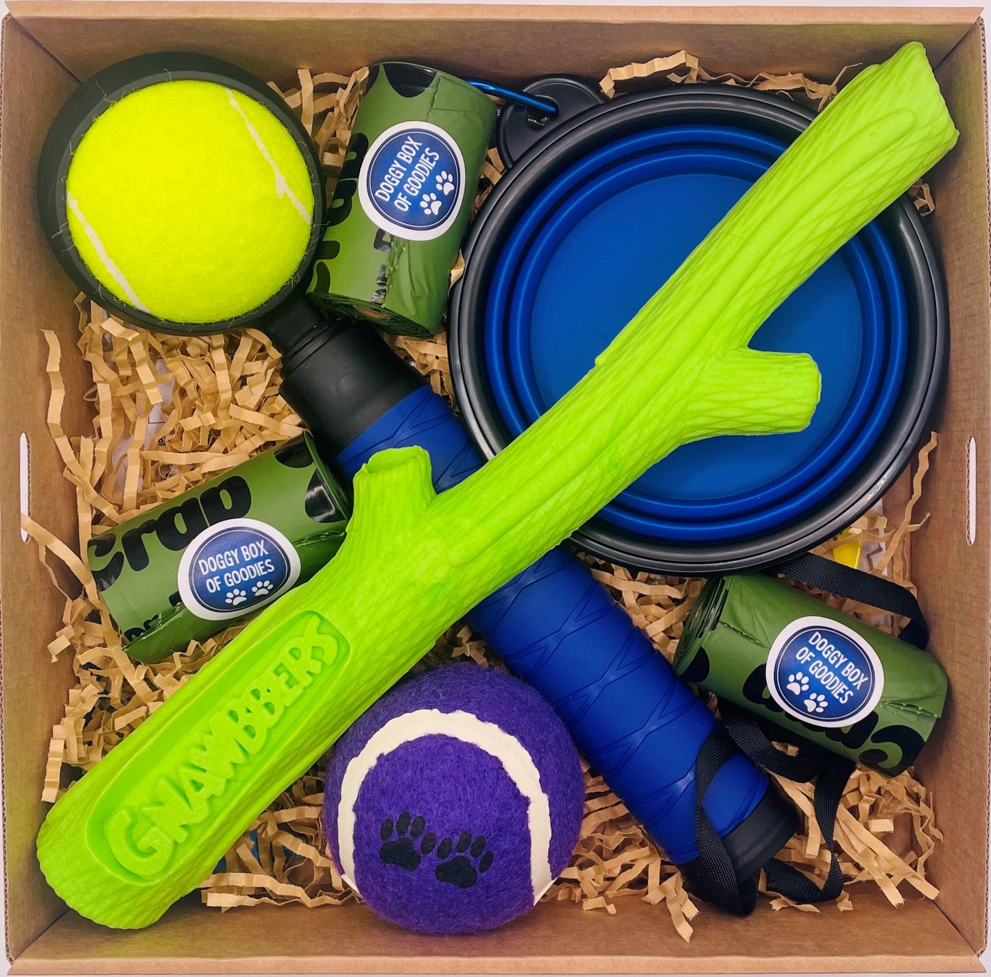 Sports Doggy Box Of Goodies